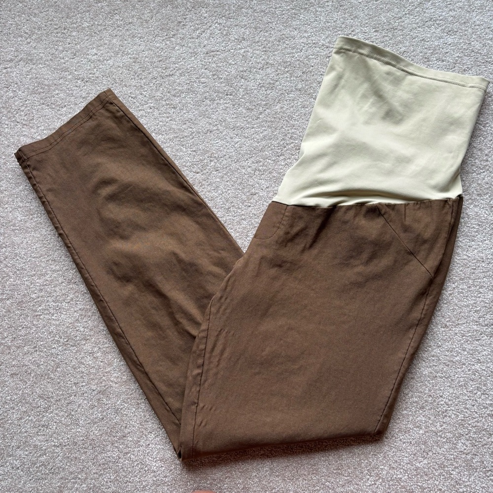 Maternity skinny dress pants-work appropriate